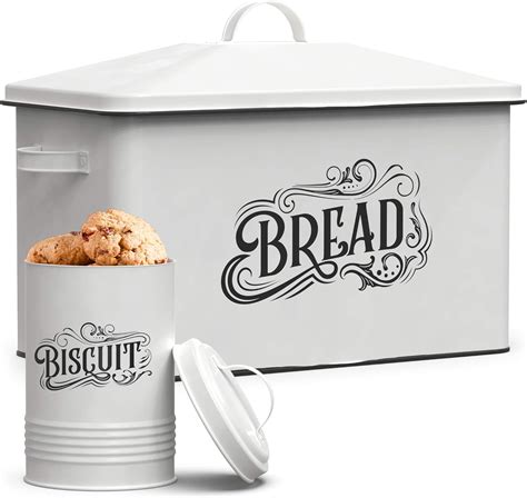 amazon metal bread box|metal farmhouse bread box.